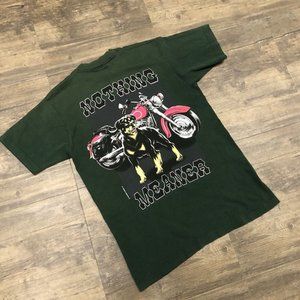 Vintage 90's Top Dawg Rottweiler Shirt 1993 Nothing Meaner Size‎ Medium USA Made